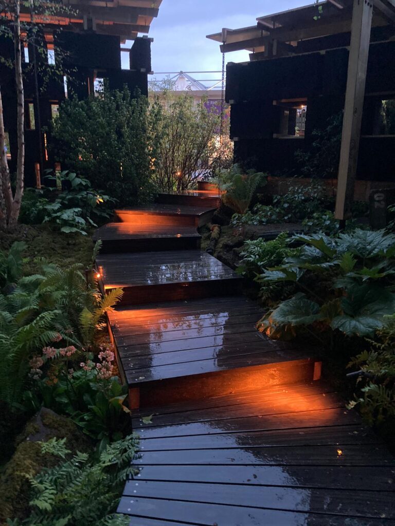 Kate Charles Garden Design Guest – Hudson Lighting – Low Impact 1800K