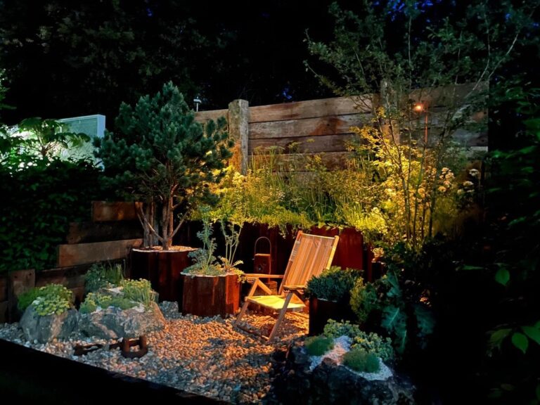 Kate Charles Garden Design Guest – Lucy Mutchell + Hudson Lighting – Chelsea