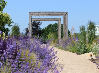 Arches with planting Kate Charles Garden Design - Arches with planting