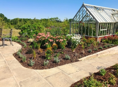 Cutting garden newly planted Kate Charles Garden Design - Cutting garden newly planted