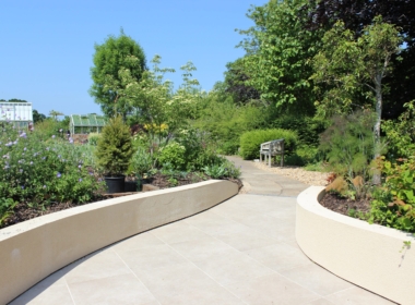 One of the informal paths through the garden Kate Charles Garden Design - One of the informal paths through the garden