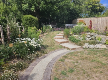 Intersecting curves was a feature of the design