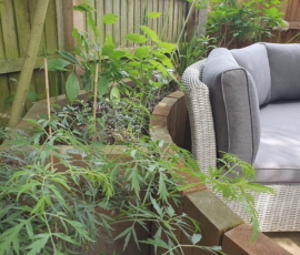 Circular seating area